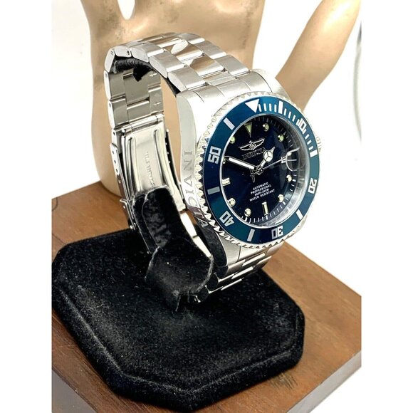 Invicta Men's Watch 36972 Pro Diver Automatic Blue Dial Silver Steel 44mm - Picture 2 of 11